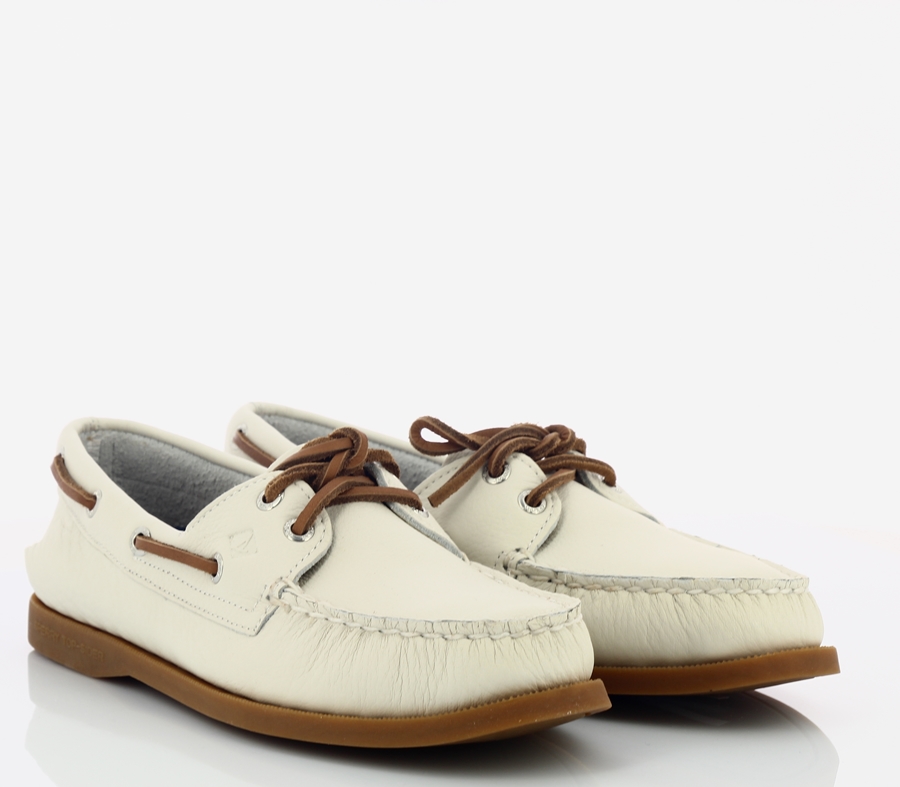 SPERRY TOP SIDER| 2 EYE WHITE GUM