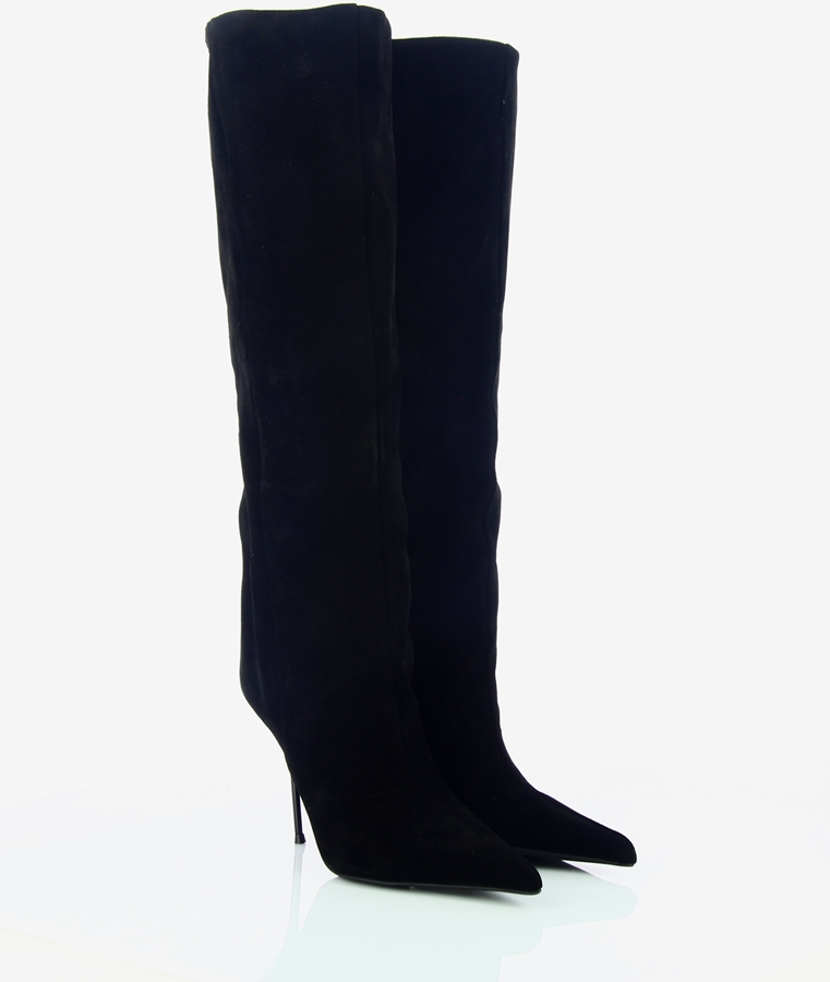 JEFFREY CAMPBELL| GIVE IT  BLACK SUEDE